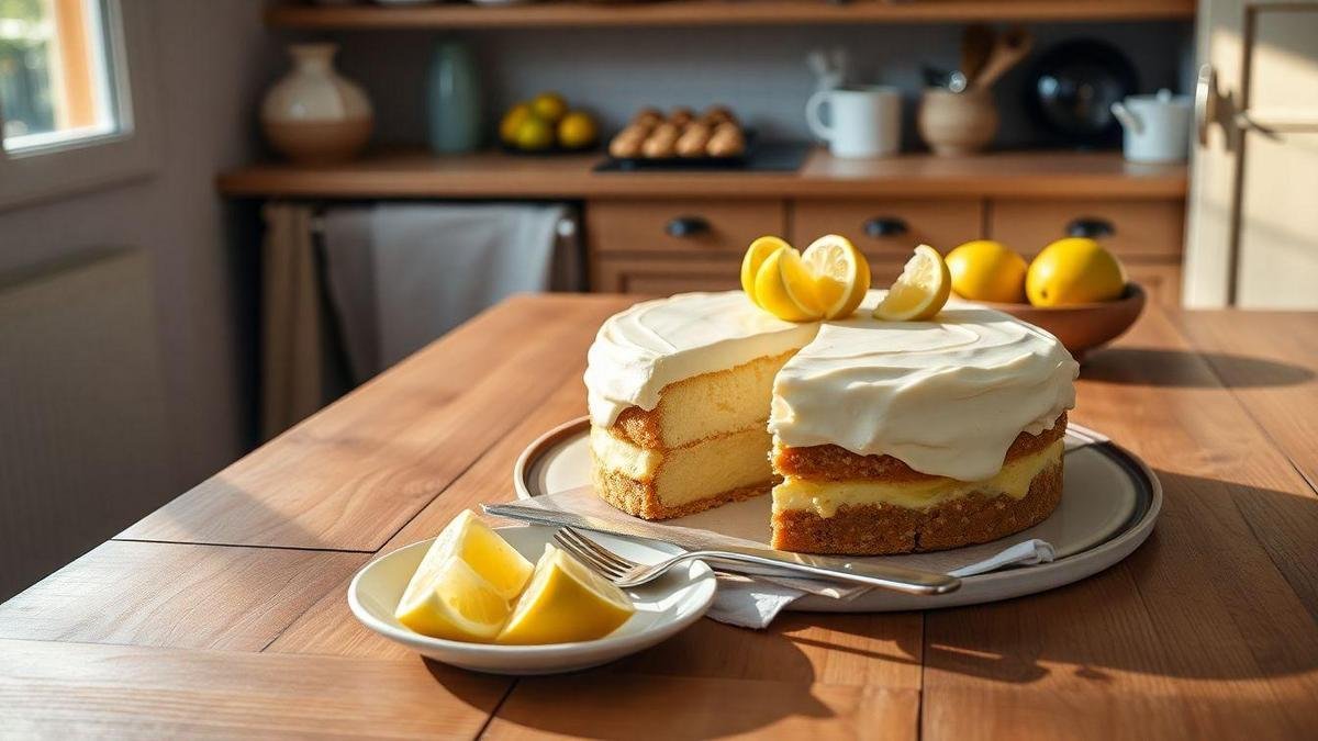 A História da Torta de Limão com Merengue