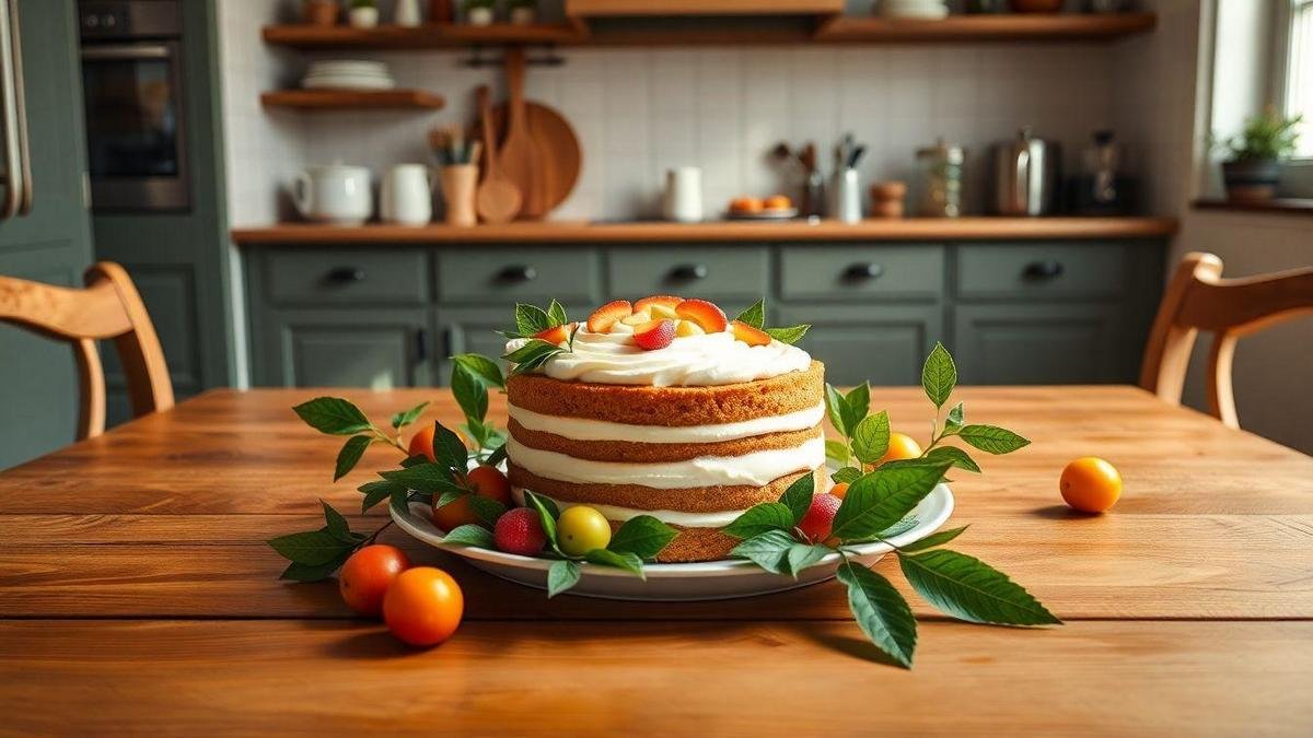 A História da Torta de Morango com Creme