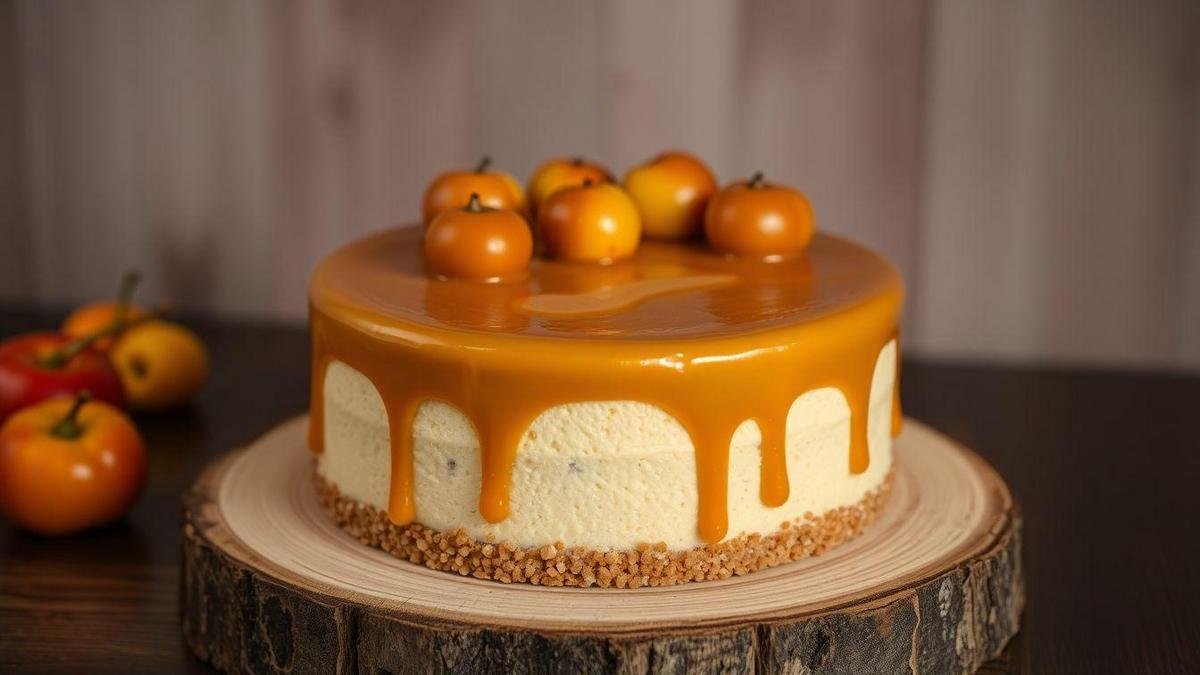 A História da Torta de Nozes com Caramelo