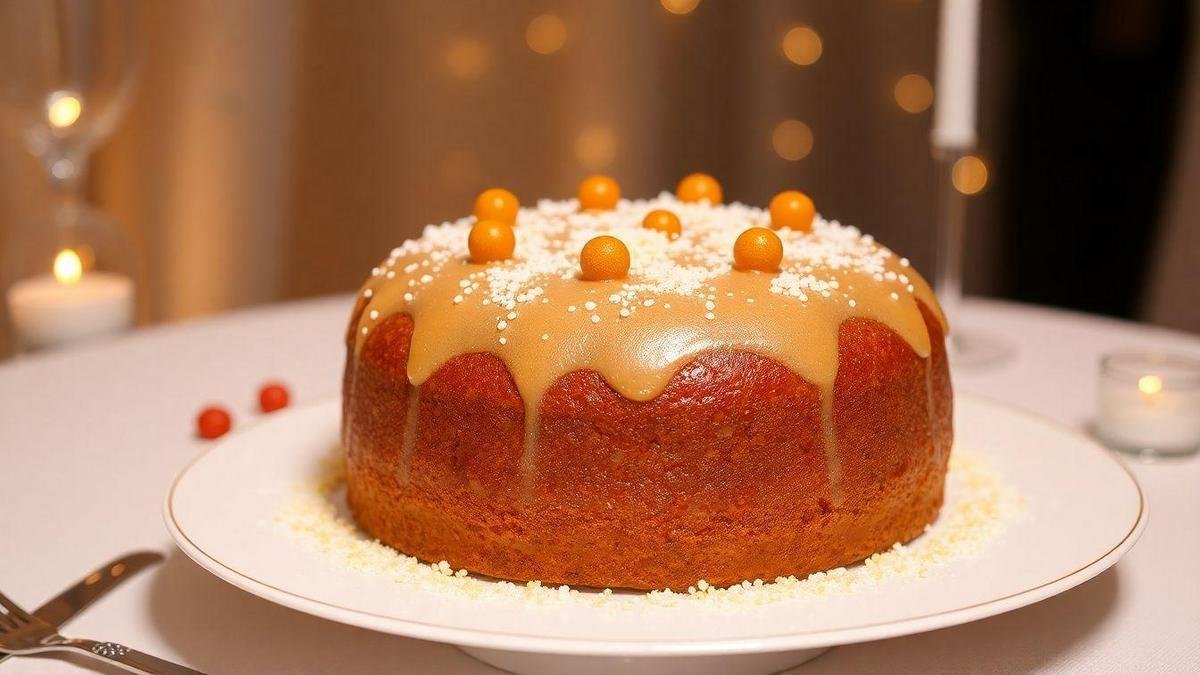 Bolo de Caramelo e Nozes: Uma Opção Gourmet para sua Festa