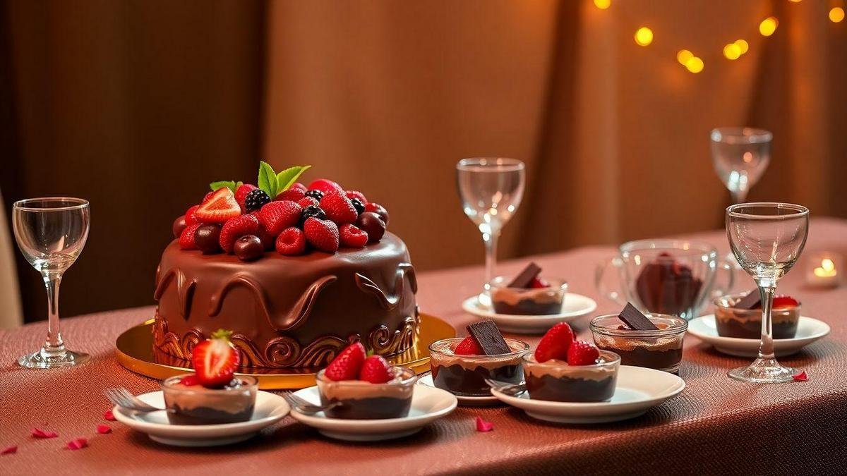 Dicas para Servir e Decorar seu Bolo de Chocolate