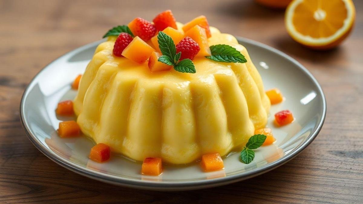 O que é o Pudim de Laranja?