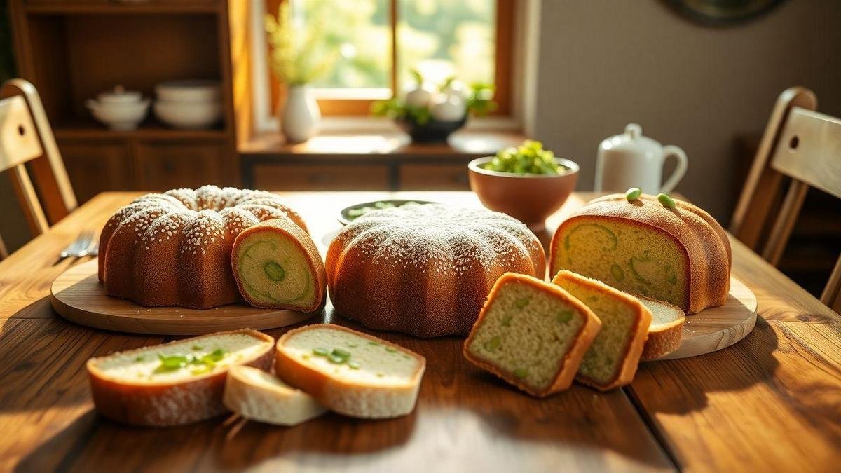Variações do Bolo de Milho com Leite Condensado