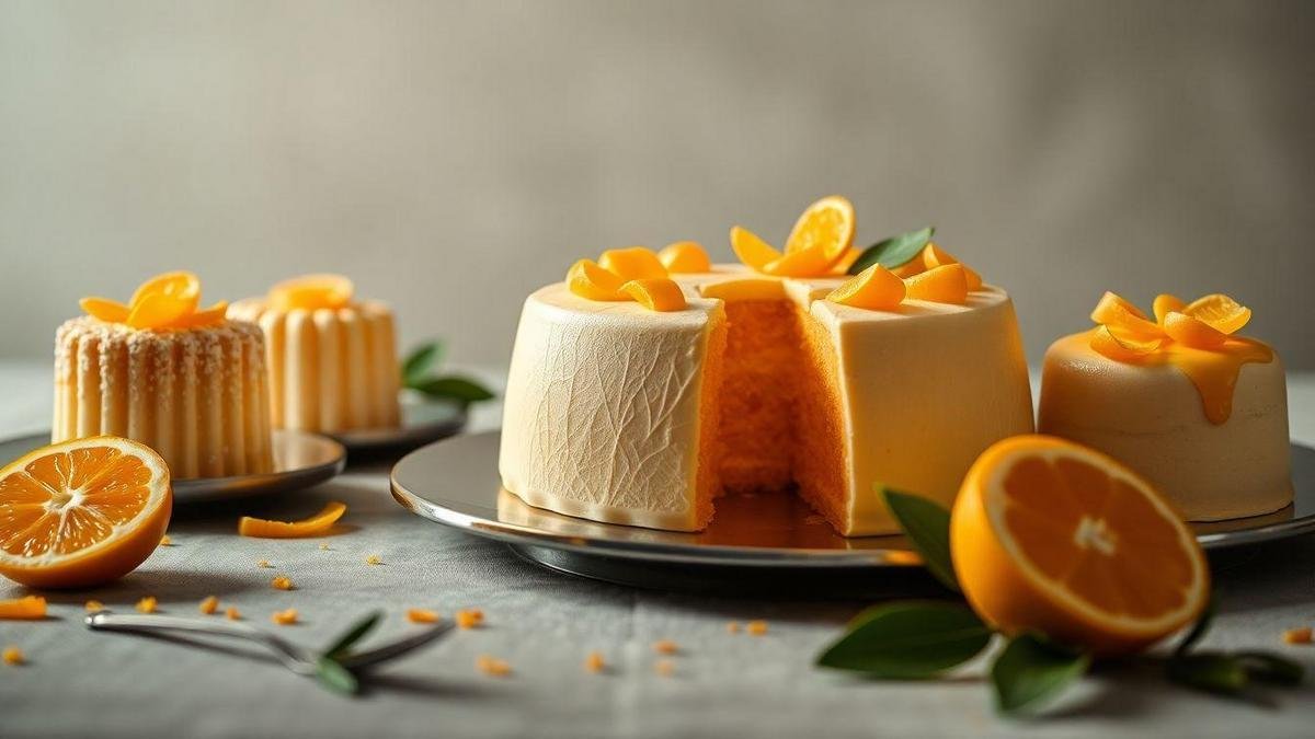 Variantes Criativas do Bolo de Laranja com Calda de Laranja