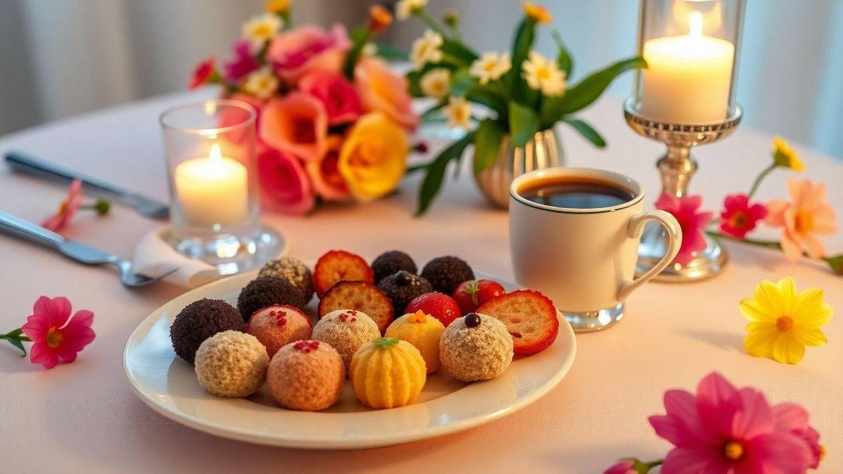 Brigadeiro com Café em Festas e Celebrações