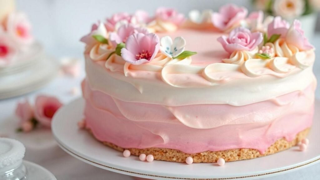 bolo-de-conto-de-fadas-com-camadas-degrade-e-recheio-de-chantilly-uma-celebracao-romantica-e-inesque