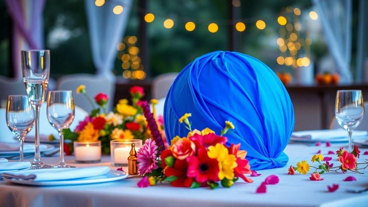 Cobertura Azul: Um Toque de Cor e Alegria