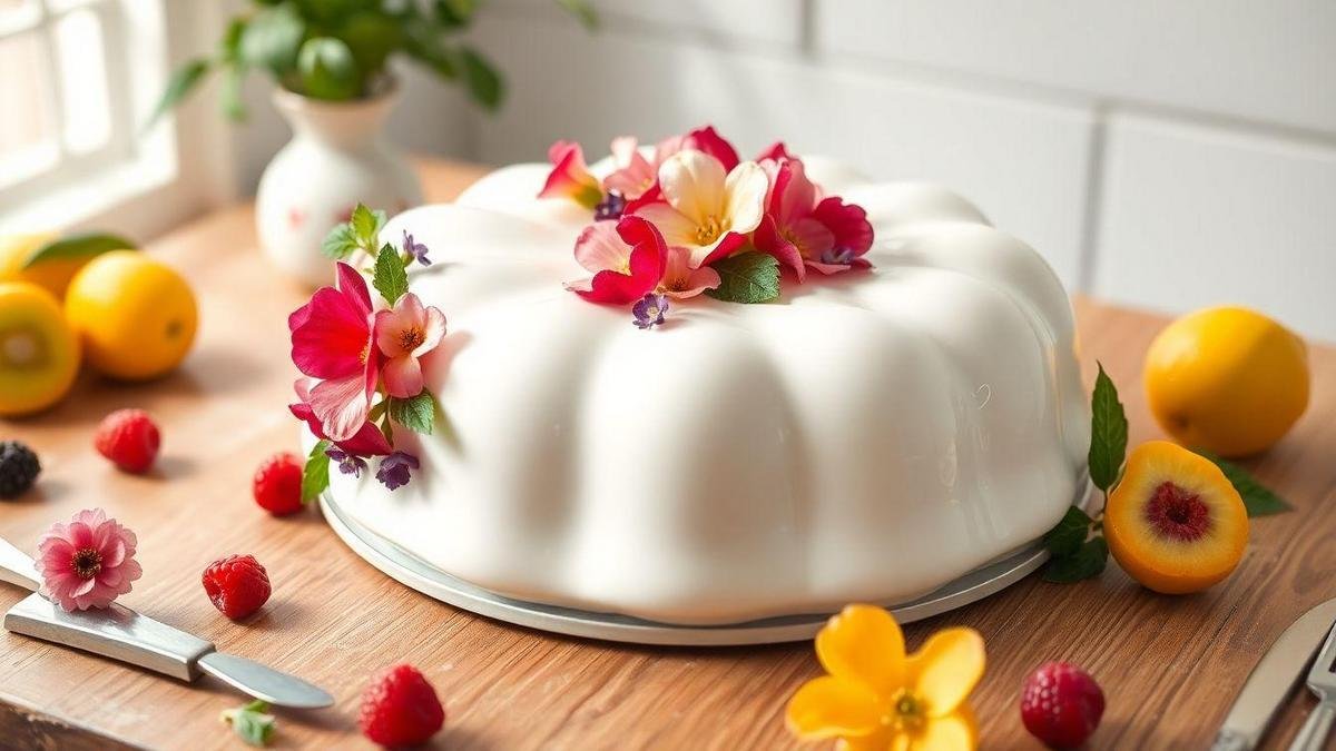 Cobertura de Glacê Real: Beleza e Sabor