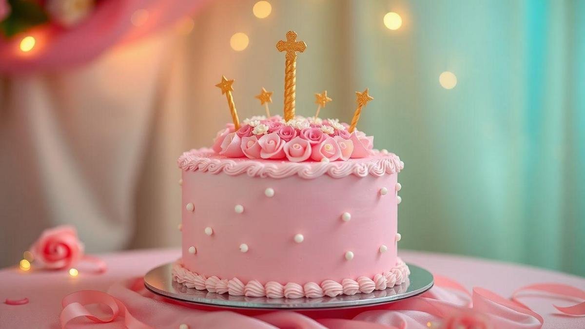 Decoração do Bolo de Princesa