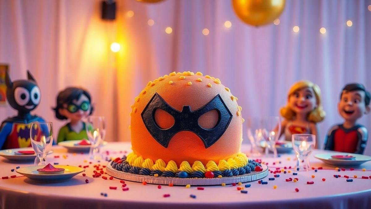 O Bolo Super-Herói como Atração em Festas