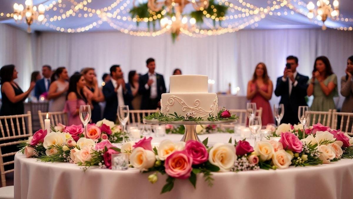 O Papel do Bolo na Celebração do Casamento