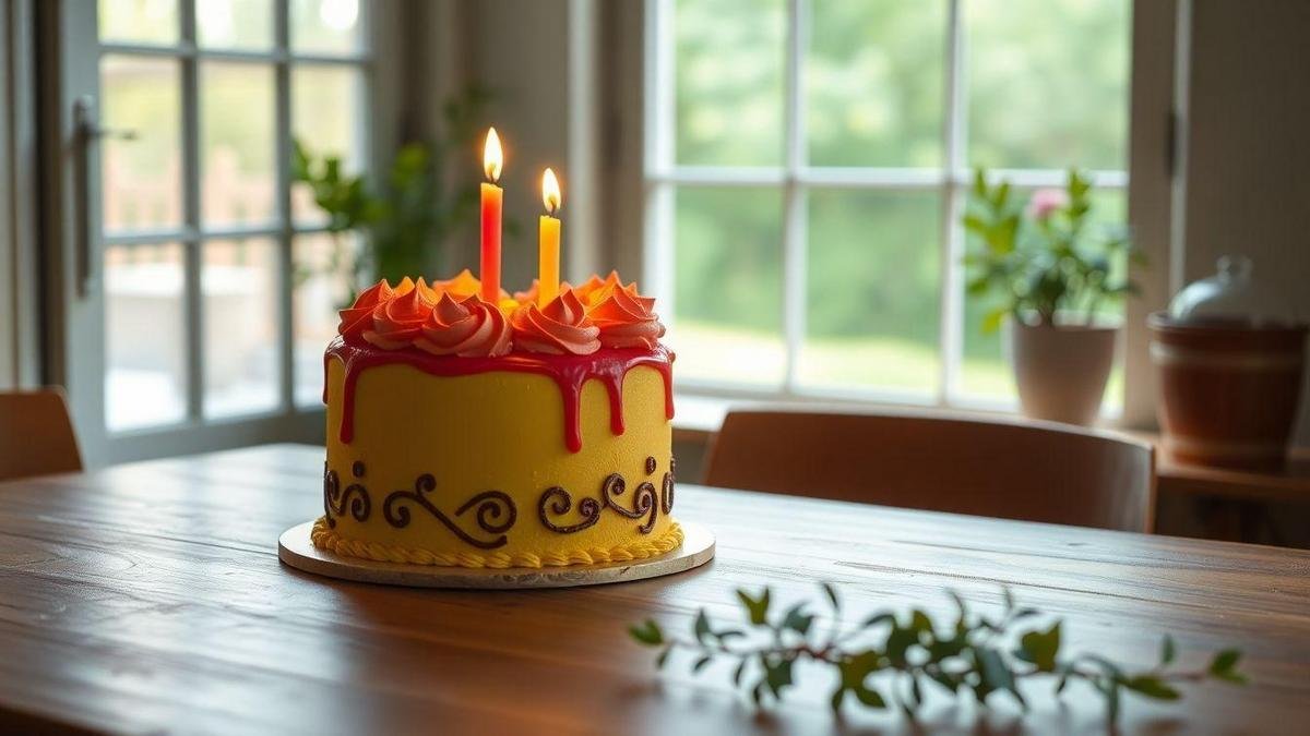 A História do Bolo de Pipoca com Recheio