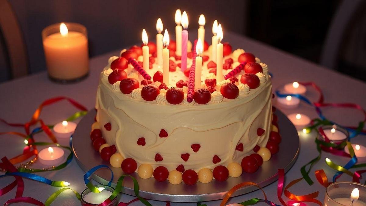 Bolo de Amêndoas como Bolo de Aniversário