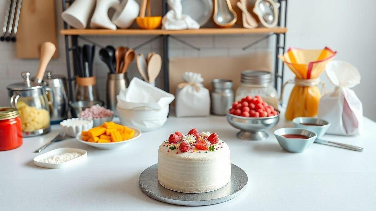 Criatividade com Ferramentas de Confeitaria