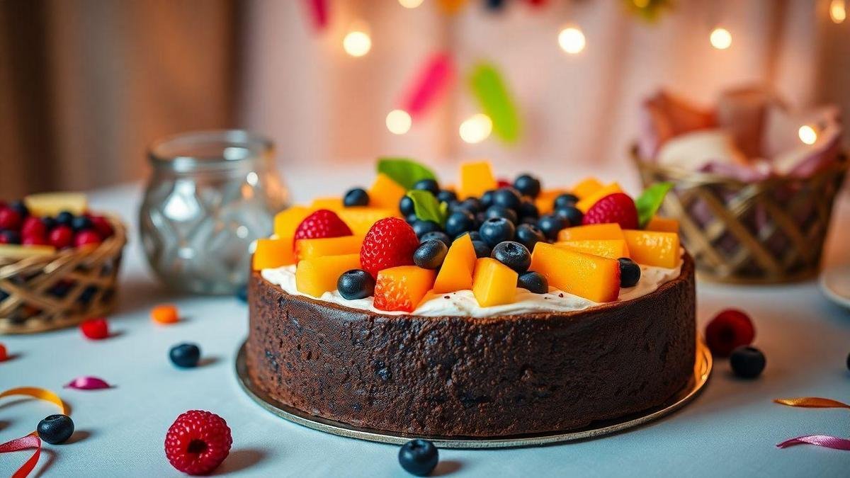 Doces para Festas: O Bolo de Chocolate Branco como Estrela