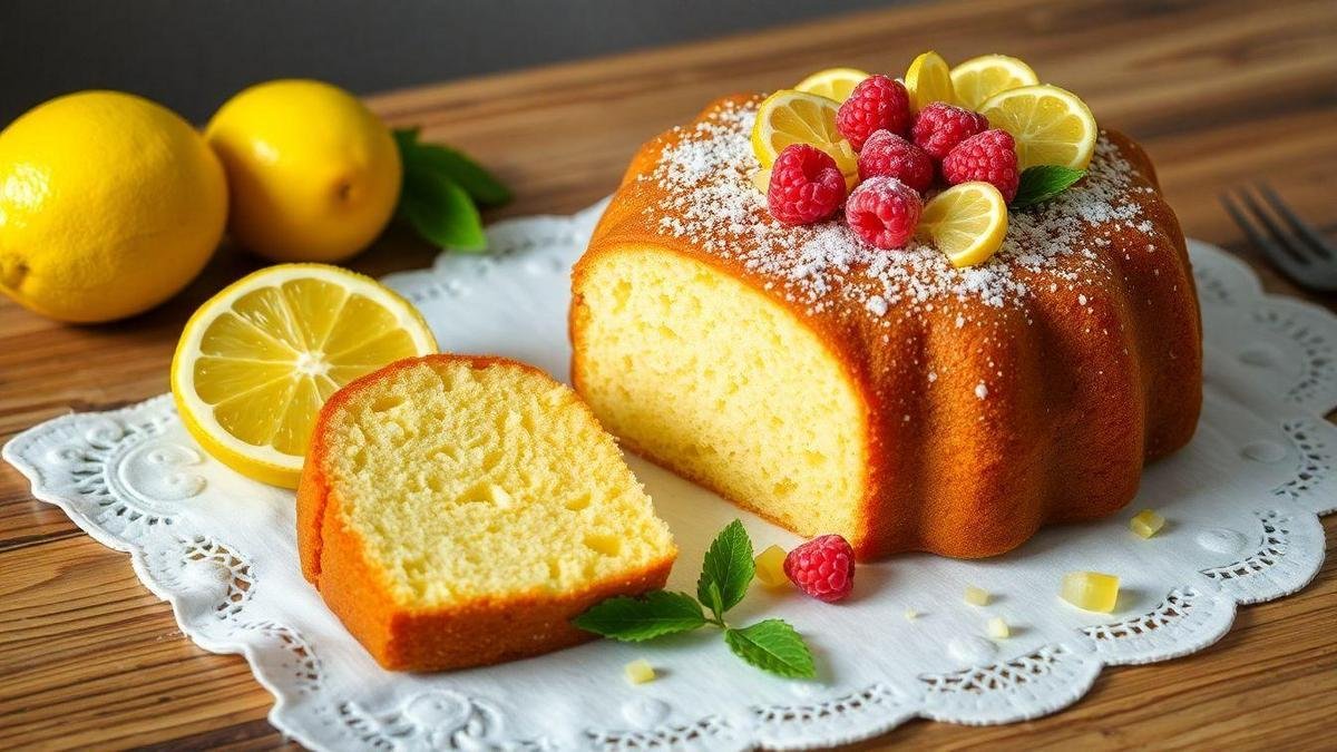 O Que Torna o Bolo de Limão Siciliano Especial