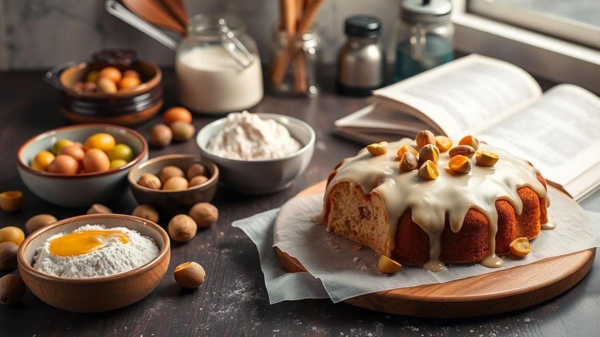 Passo a Passo da Receita de Bolo de Pistache