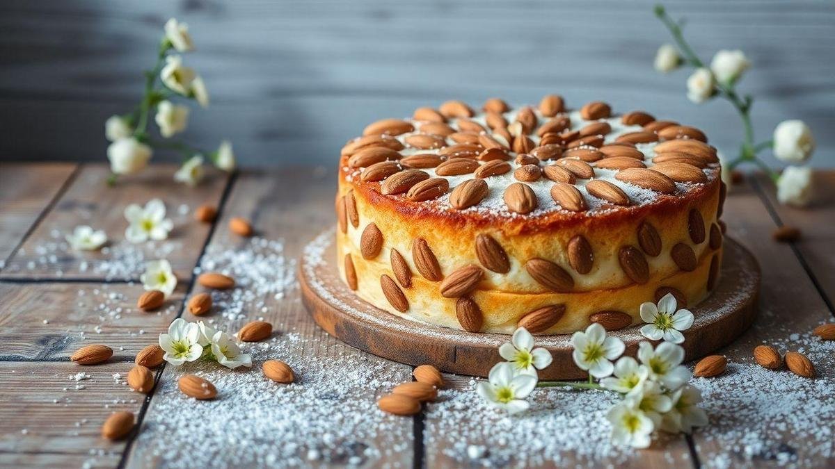 A Delícia do Bolo de Amêndoas