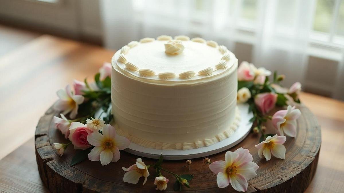A Elegância do Bolo de Fondant Branco