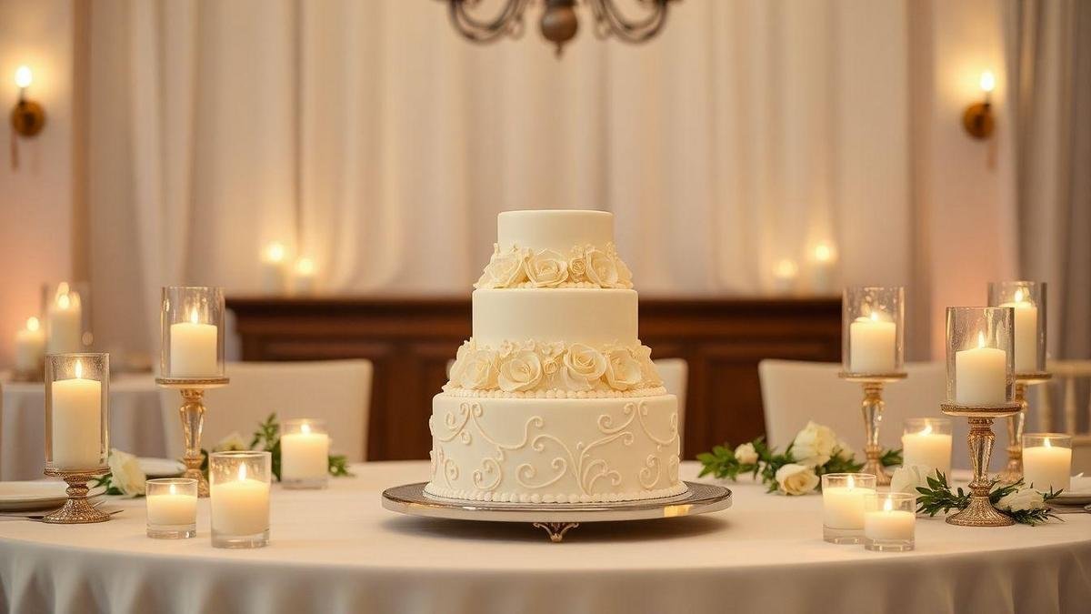 A História do Bolo de Baunilha em Casamentos