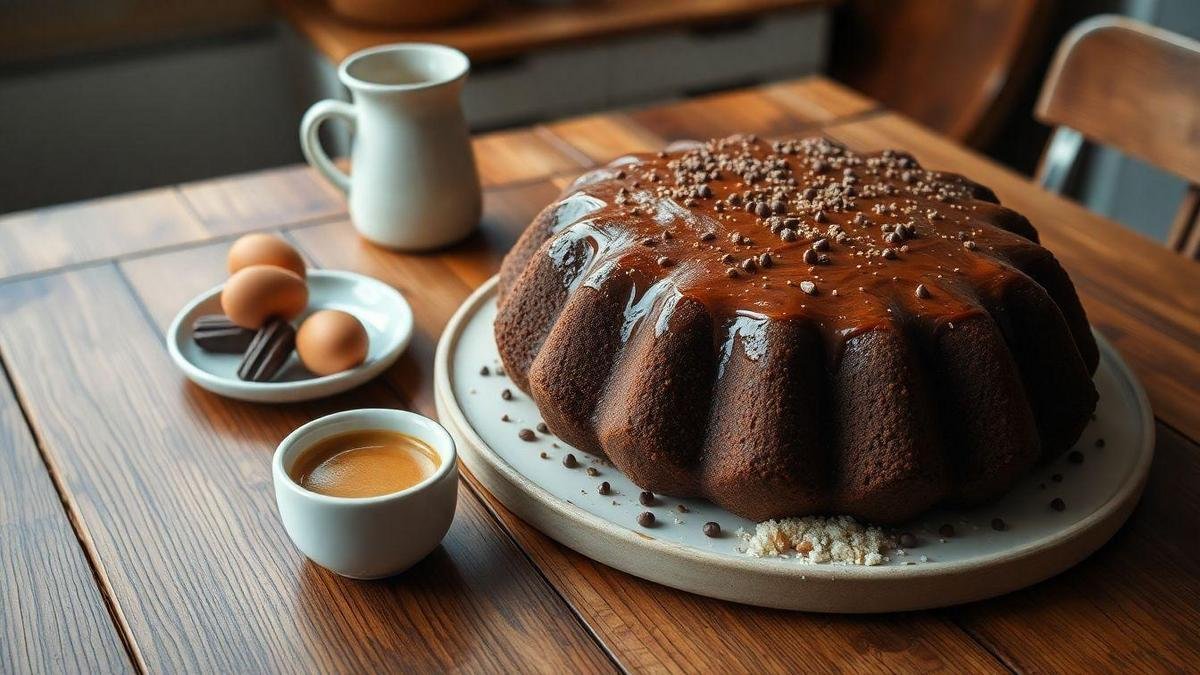 A História do Bolo de Chocolate