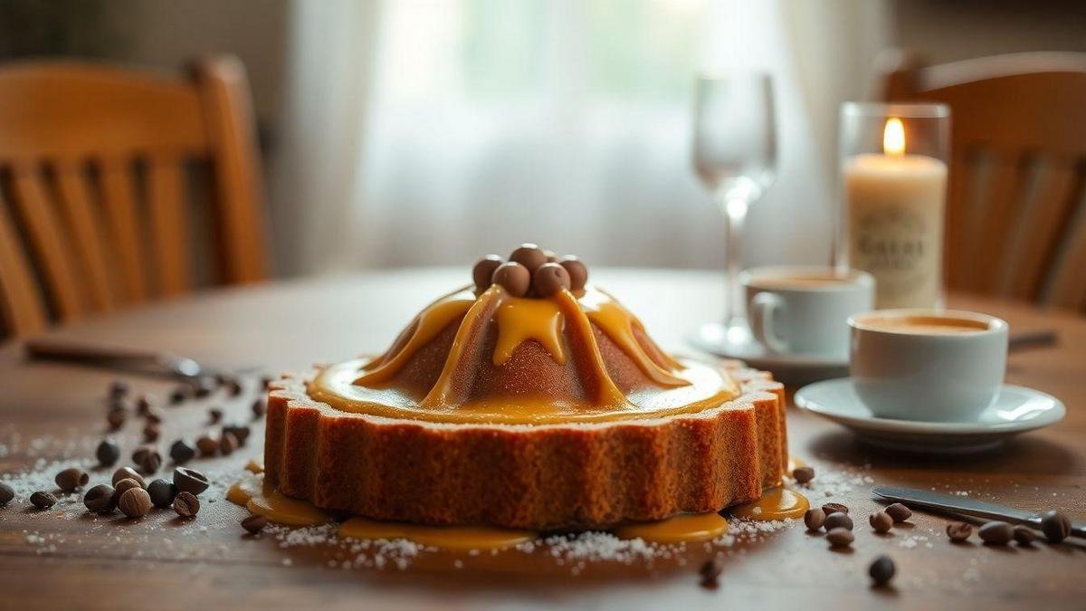 A Magia do Bolo de Caramelo
