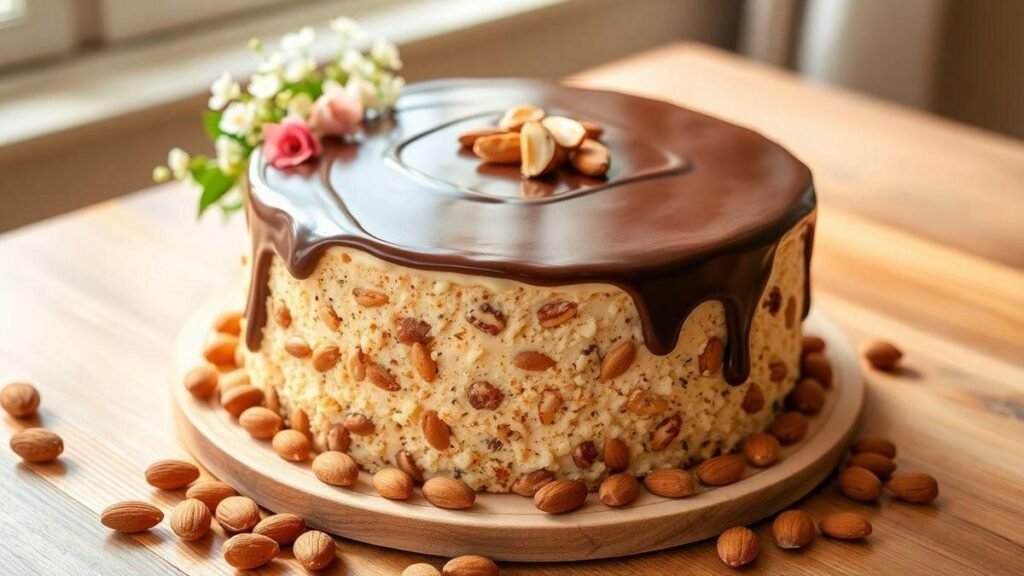 bolo-de-amendoas-com-recheio-de-creme-de-avela-e-cobertura-de-ganache-um-sabor-delicado-para-o-grand