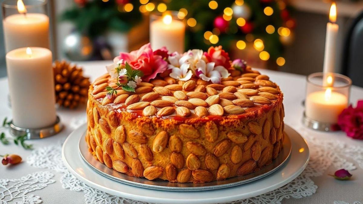 Bolo de Amêndoas em Ocasiões Especiais