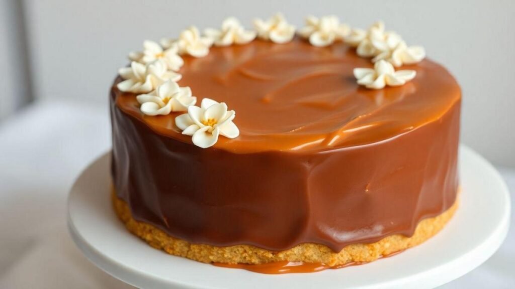 bolo-de-caramelo-com-recheio-de-ganache-de-chocolate-e-cobertura-de-nozes-para-casamentos-classicos