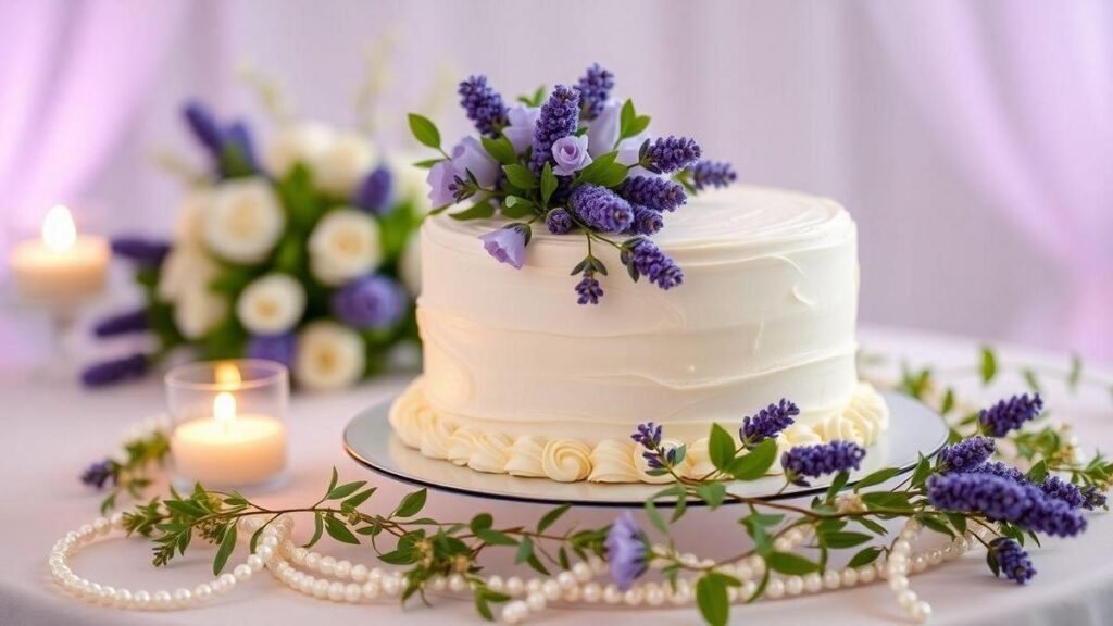 bolo-de-lavanda-com-recheio-de-creme-de-baunilha-e-cobertura-de-buttercream-sabor-delicado-para-um-c