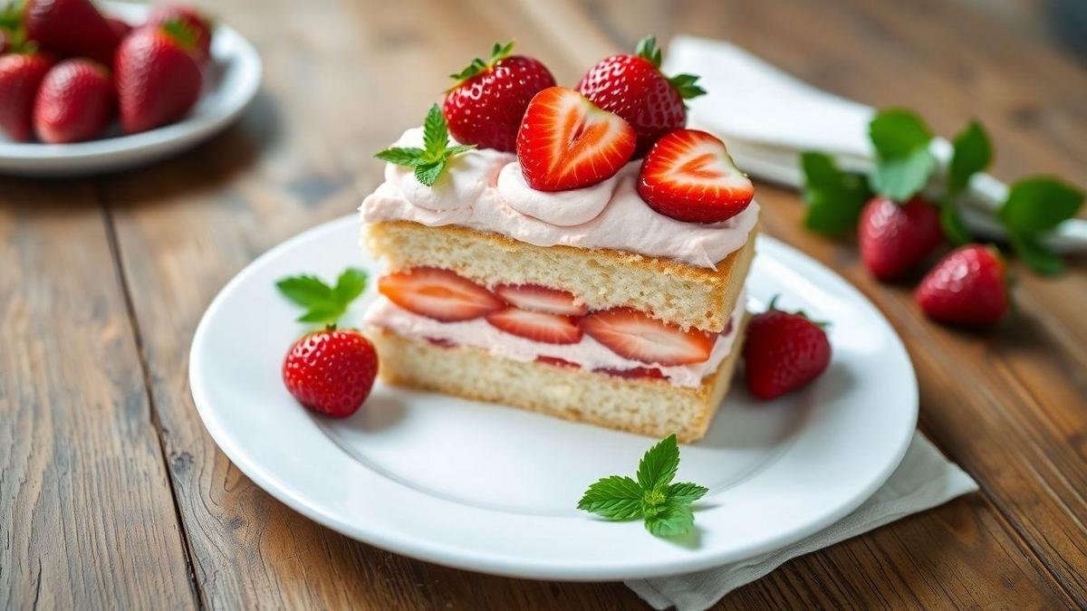 Bolo de Morango: Uma Sobremesa Leve e Sofisticada