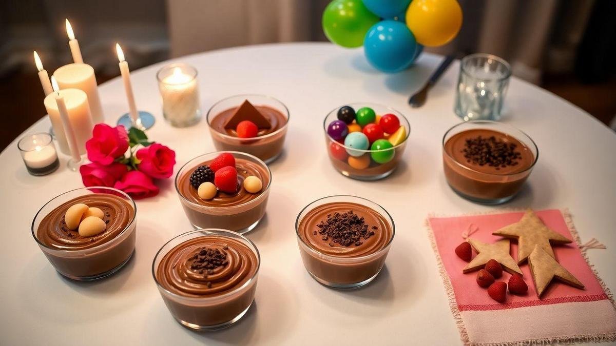 Bolo Mousse de Chocolate em Diferentes Ocasiões