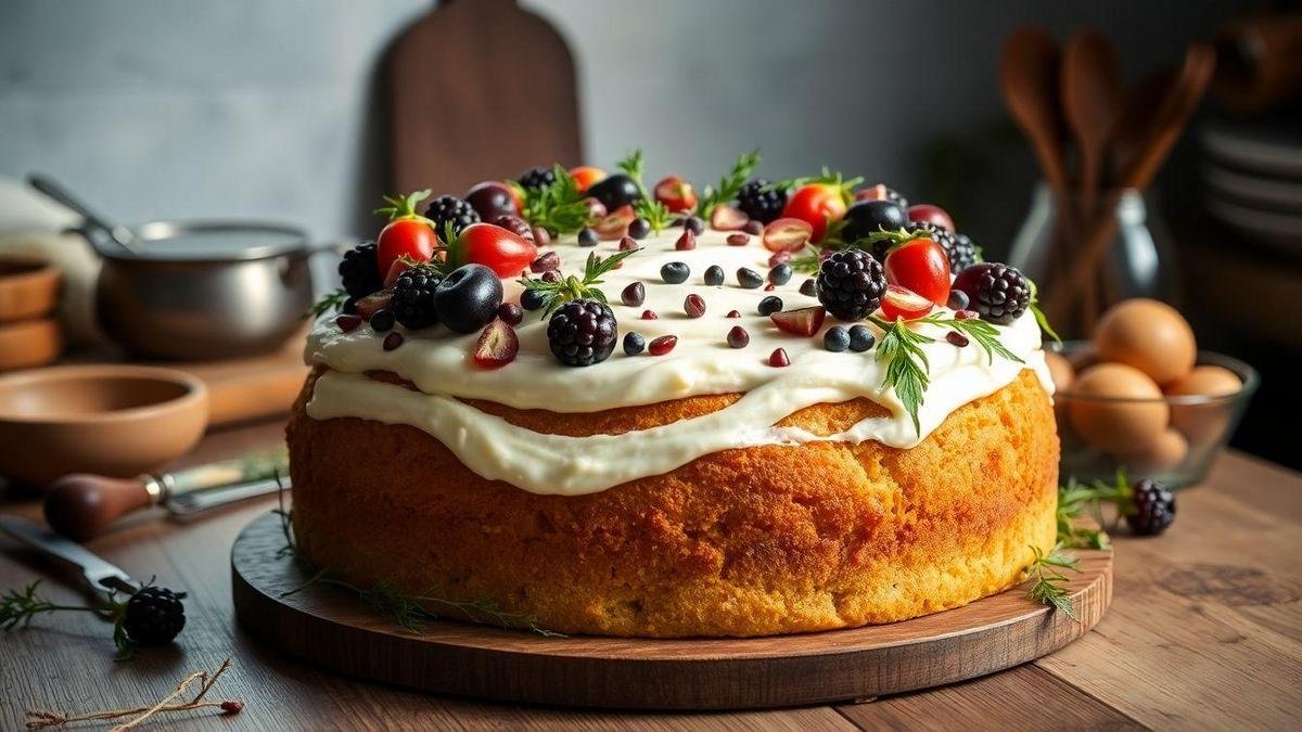 Bolo Naked Cake de Figos como Sobremesa Gourmet