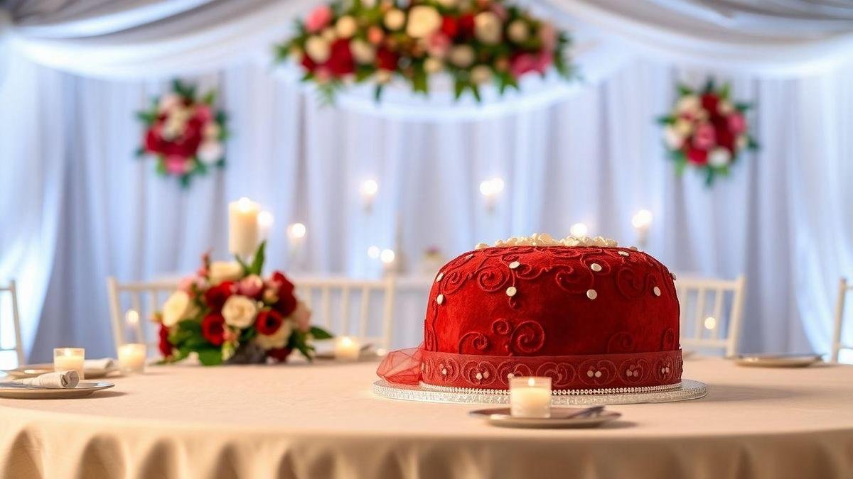 O Bolo de Red Velvet em Festas e Casamentos