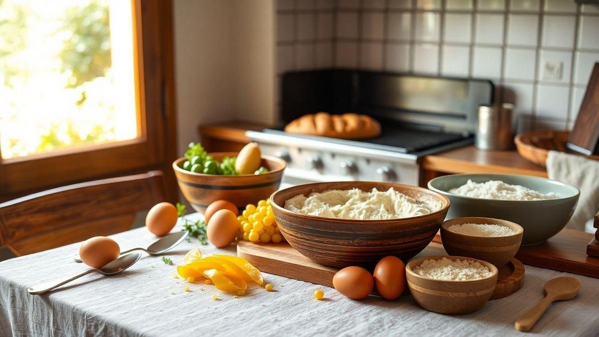 O Processo de Preparação do Bolo de Amêndoas