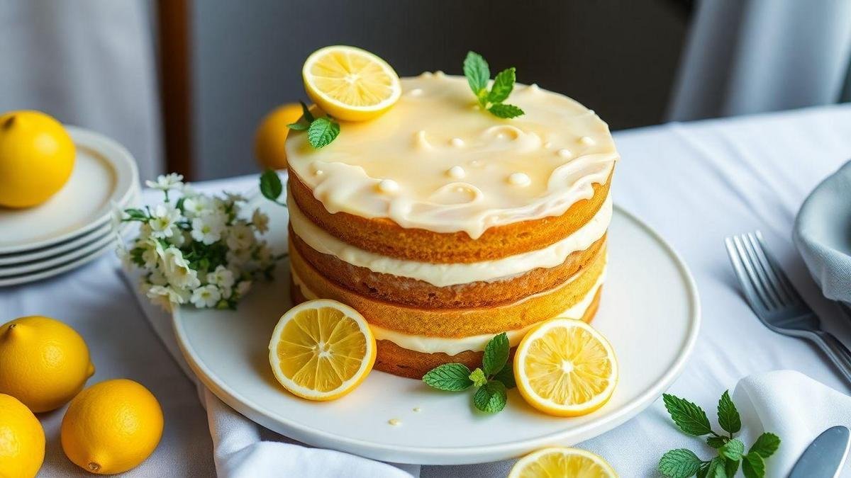 O Que É o Bolo Naked Cake de Limão Siciliano?