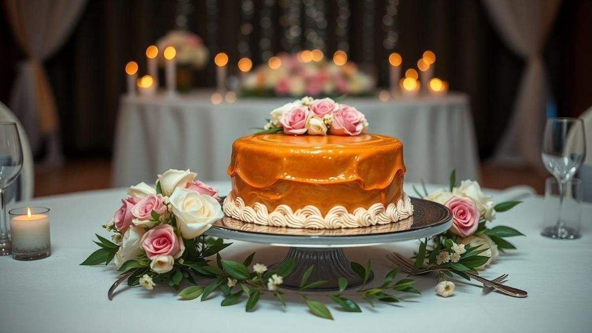 O Que é um Bolo de Caramelo e Por Que Ele é Perfeito para Casamentos