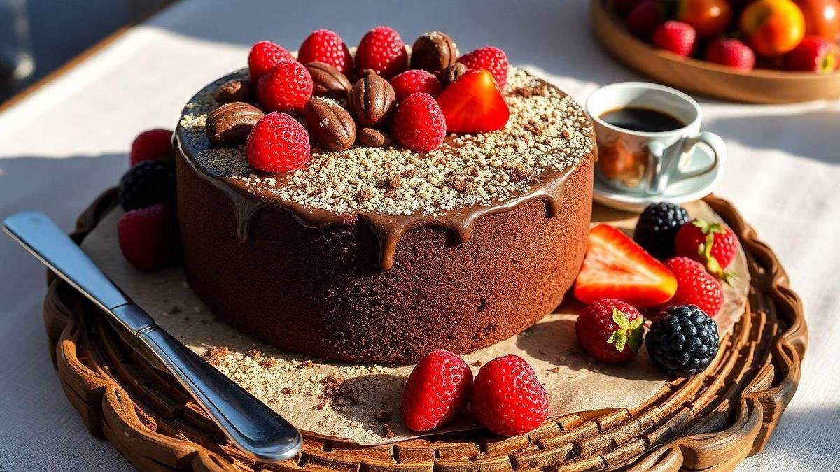 O Que Torna o Bolo de Chocolate Amargo Especial