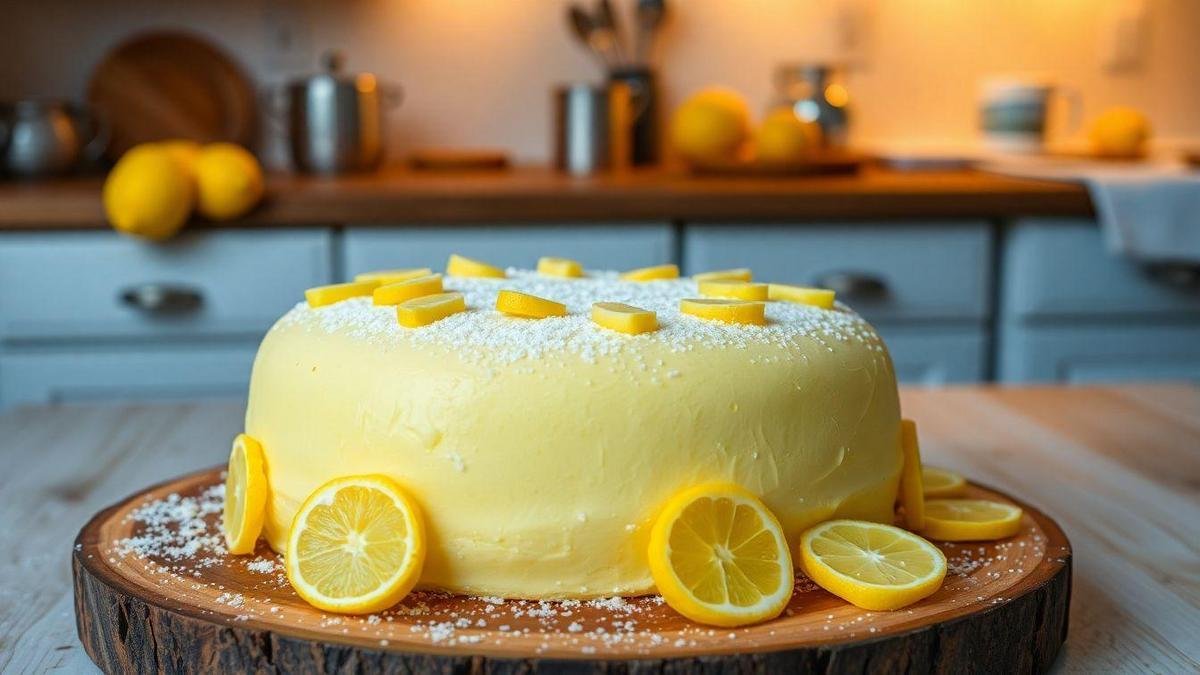O Que Torna o Bolo de Limão Siciliano Especial