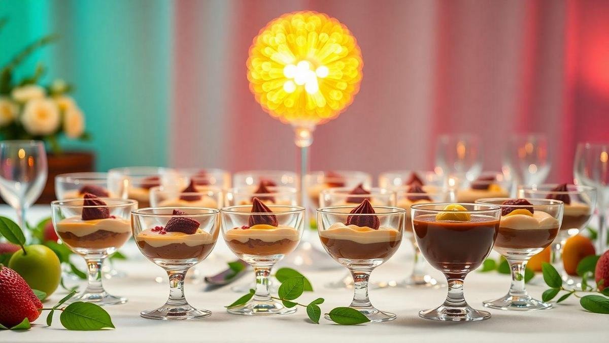 Sobremesas Fáceis para Acompanhar o Bolo Espelhado