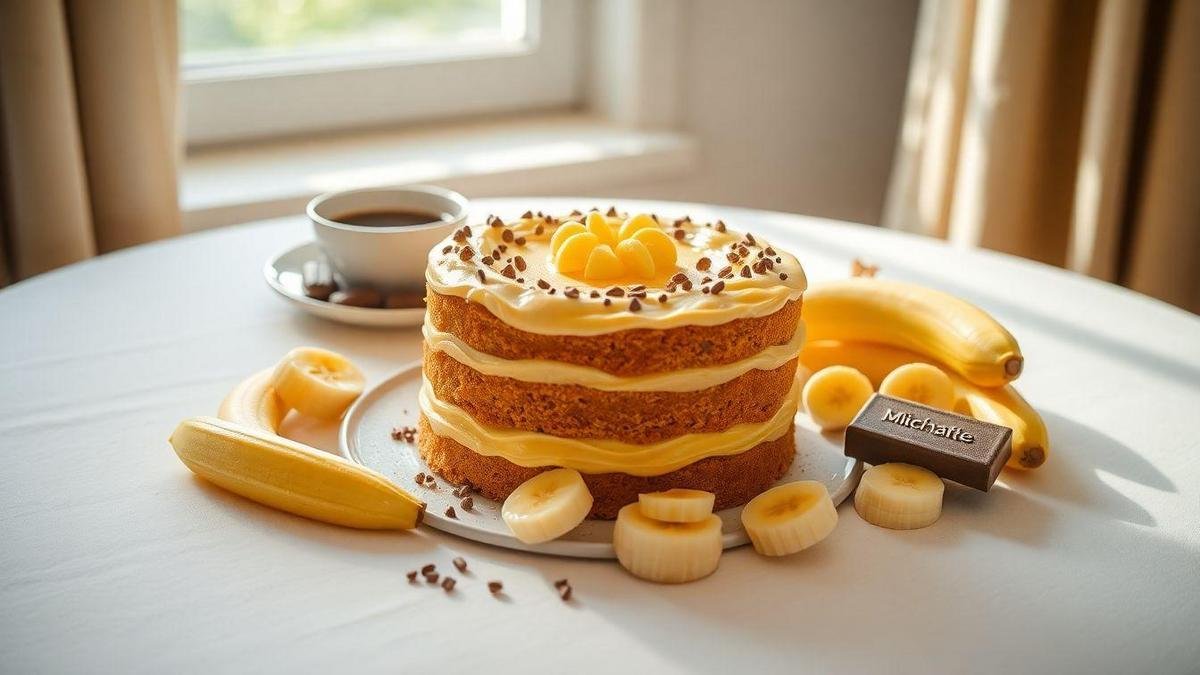 Dicas de Apresentação para a Torta Banoffee