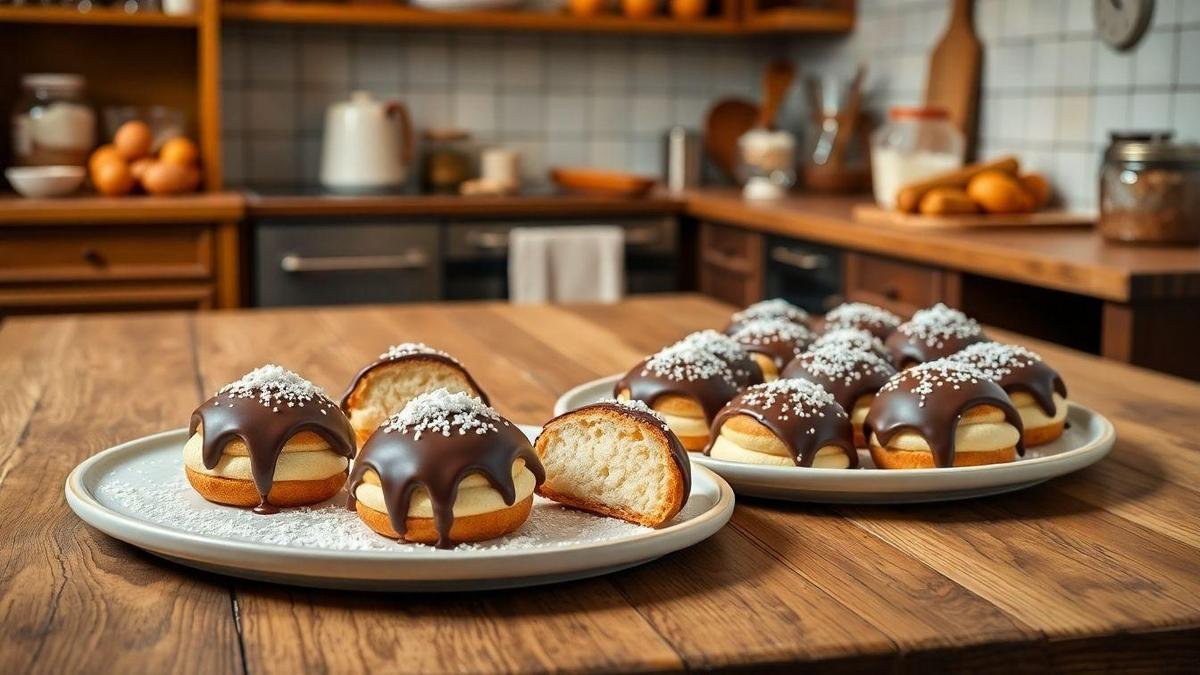 O que são Profiteroles Caseiros Recheados?