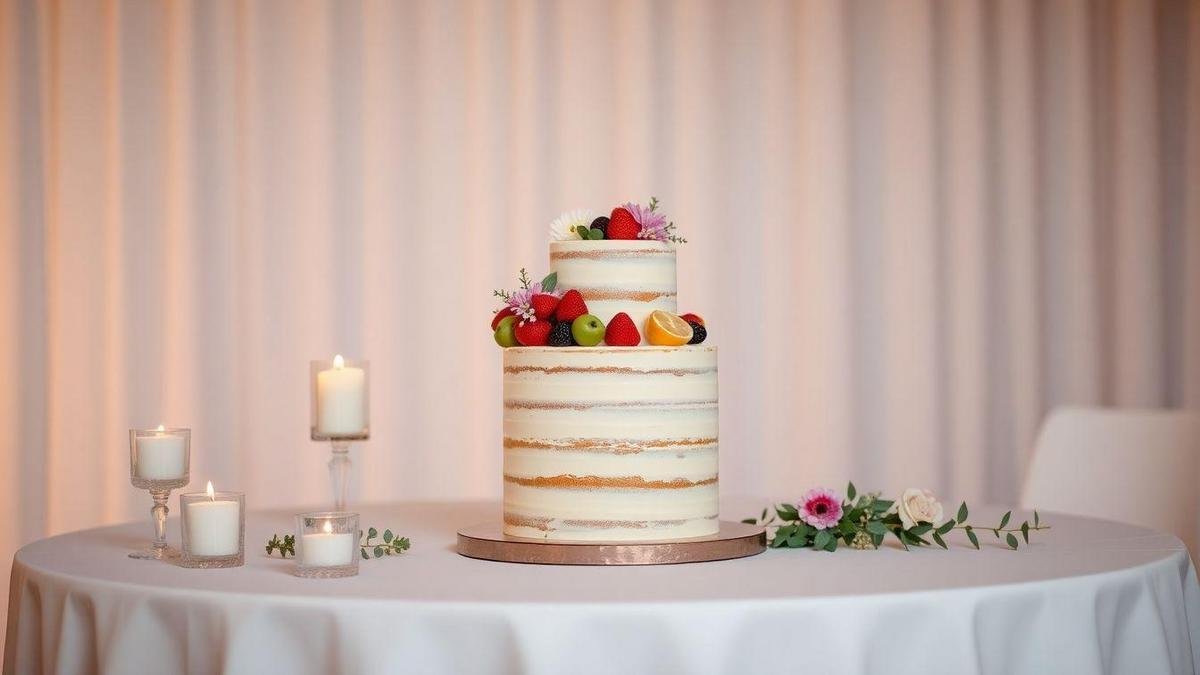 Vantagens do Naked Cake Minimalista