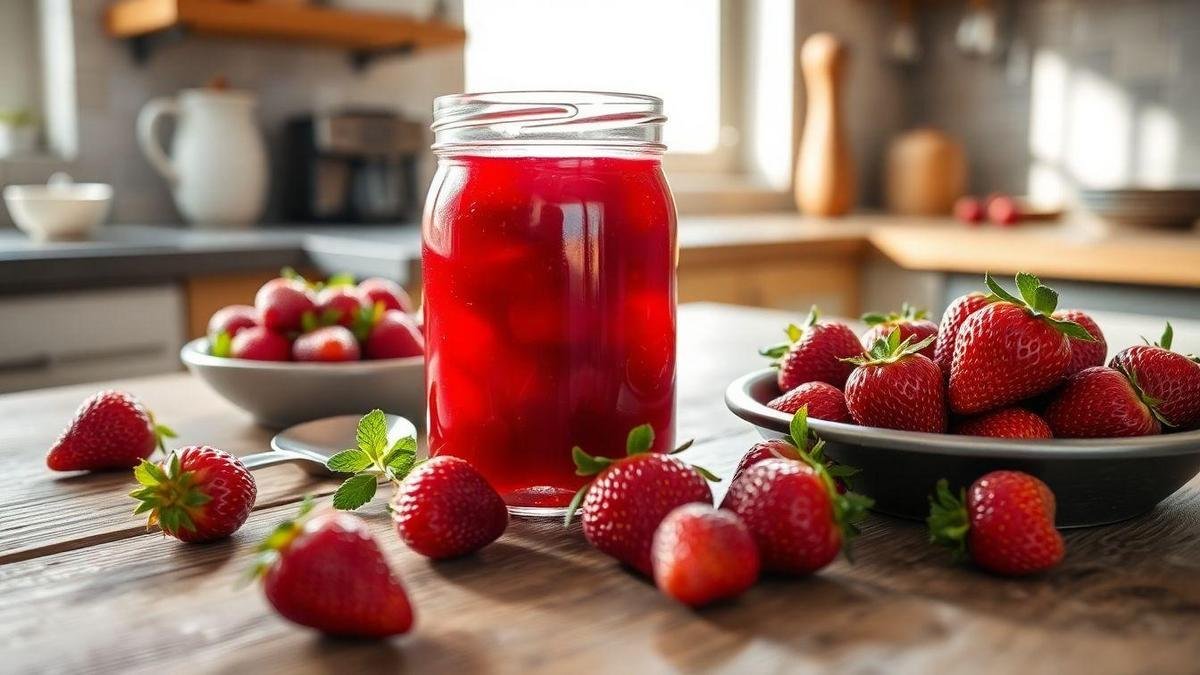 Geleia Caseira de Morango: Versatilidade na Cozinha