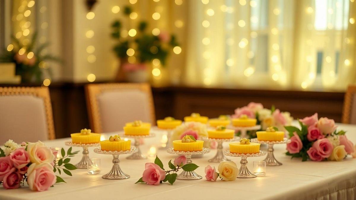 Mini Tortinhas de Limão em Festas e Eventos