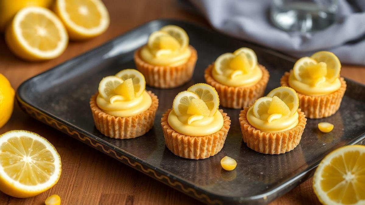 O Que São Mini Tortinhas de Limão?